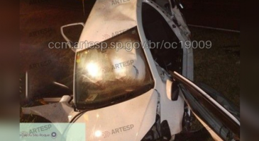 Capotamento na Castello Branco deixa um morto e um ferido em Araçariguama