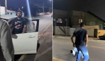 Aplicativo bloqueia motorista filmado agredindo adolescentes com socos e mata-leão após discussão de trânsito