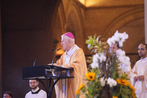Em última missa de Páscoa como Arcebispo de Aparecida, Dom Orlando Brandes não prega a homilia