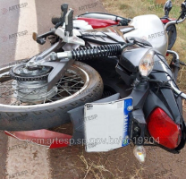 Motociclista morre em grave acidente ao bater contra defensa metálica em rodovia no interior de SP